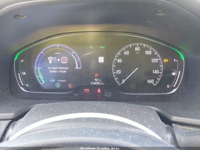 1HGCV3F54JA009168 Honda Accord Hybrid Ex-l