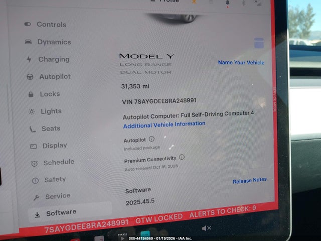 2024 TESLA MODEL Y 7SAYGDEE8RA248991 Photo 6