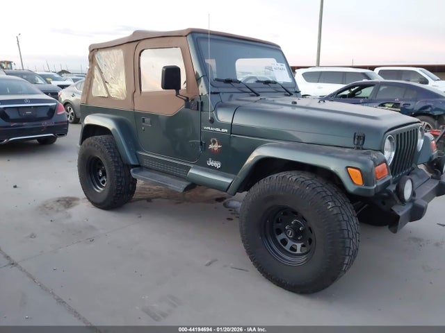 2002 JEEP WRANGLER 1J4FA59S02P776657