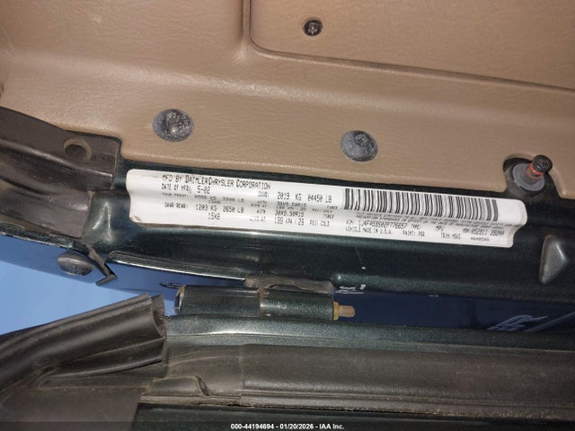 2002 JEEP WRANGLER 1J4FA59S02P776657 Photo 8