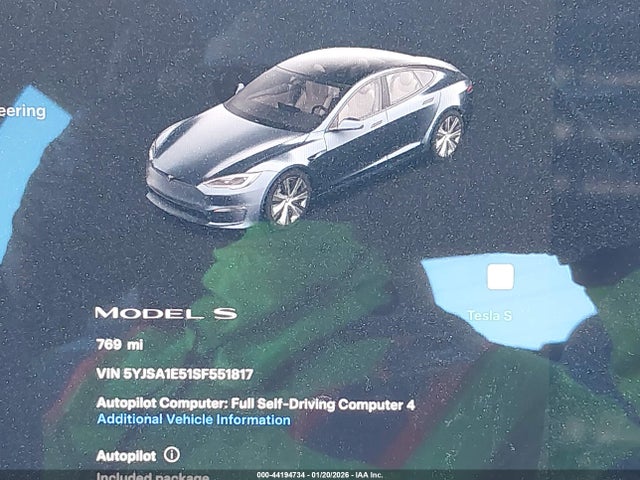 Tesla Model S Rear-wheel Drive 2025 5YJSA1E51SF551817 Image 15