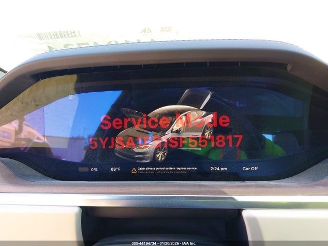 2025 TESLA MODEL S 5YJSA1E51SF551817 Photo 6