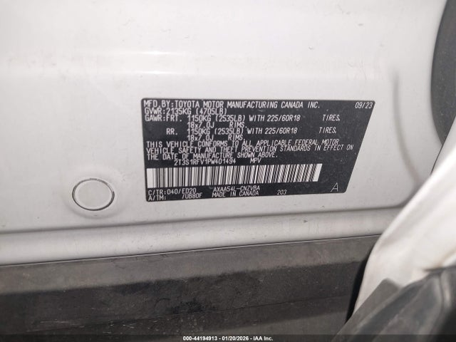 Toyota Rav4 Trd Off Road 2023 2T3S1RFV1PW401494 Image 9