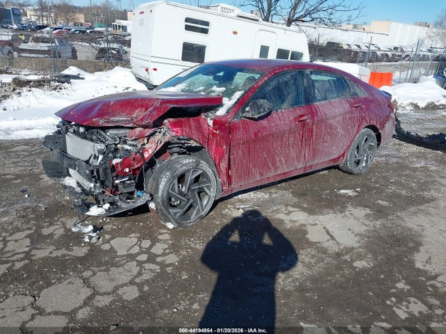 KMHLM4DG9SU996695 Hyundai Elantra Sel Sport