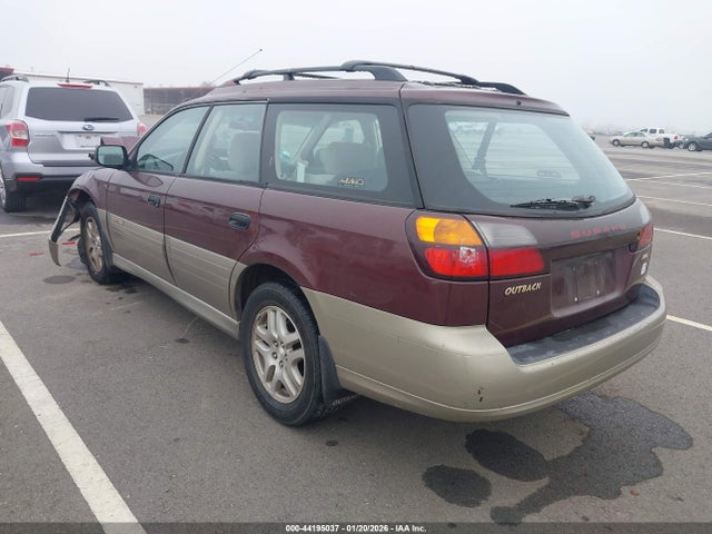 44195037 :رقم المزاد ، 4S3BH6753Y7637036 vin ، 2000 Subaru Outback مزاد بيع