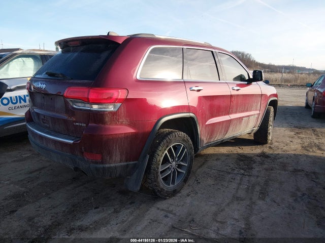 44195128 :رقم المزاد ، 1C4RJFBG8HC904268 vin ، 2017 Jeep Grand Cherokee Limited 4x4 مزاد بيع