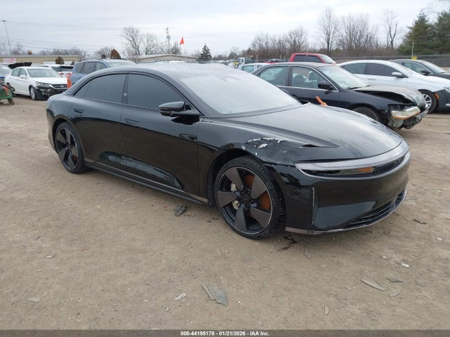 44195178 :رقم المزاد ، 50EA1GBAXSA004257 vin ، 2025 Lucid Air Grand Touring مزاد بيع