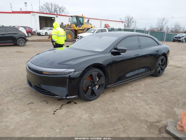 44195178 :رقم المزاد ، 50EA1GBAXSA004257 vin ، 2025 Lucid Air Grand Touring مزاد بيع