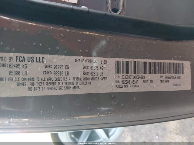 Dodge Charger R/t Rwd 2019 2C3CDXCT1KH584069 Image 9