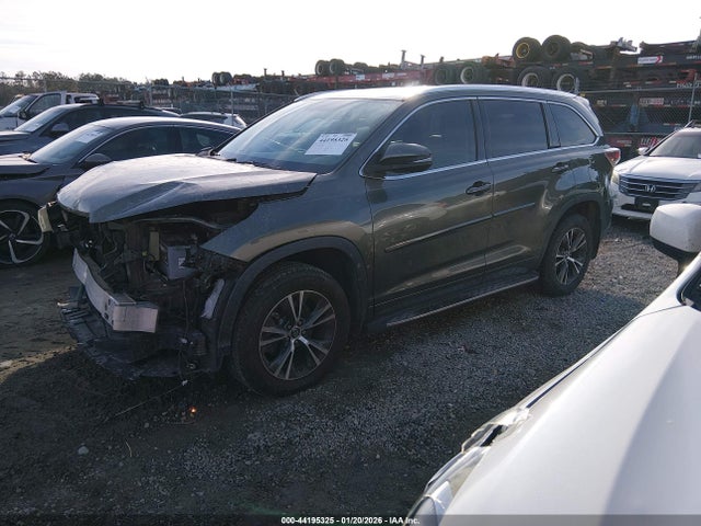 2016 TOYOTA HIGHLANDER 5TDKKRFH9GS173558 Photo 1