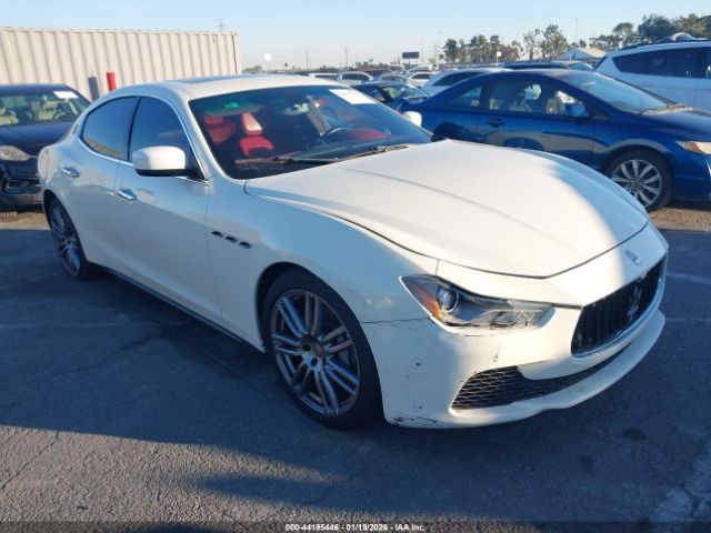 2014 MASERATI GHIBLI ZAM57RTA6E1111983