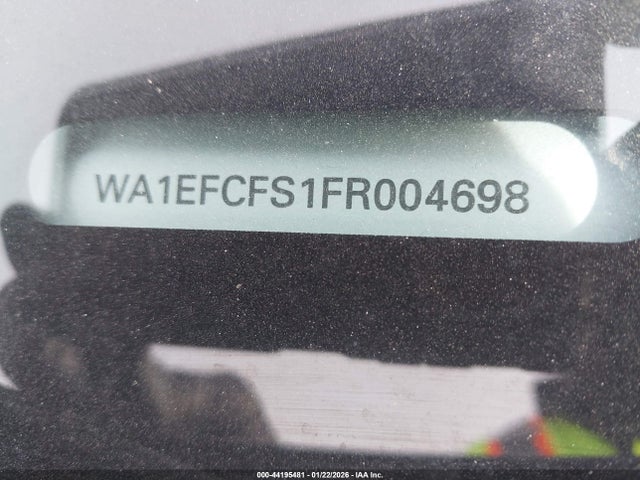 2015 AUDI Q3 WA1EFCFS1FR004698 Photo 8