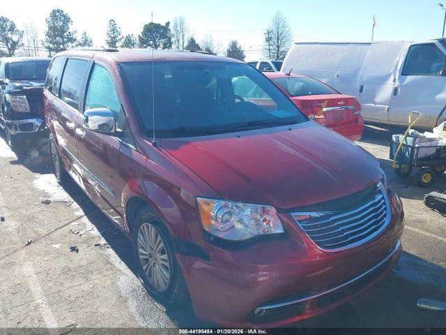 2013 Chrysler Town & Country Limited მანქანა იყიდება აუქციონზე, vin: 2C4RC1GG3DR802027, აუქციონის ნომერი: 44195484