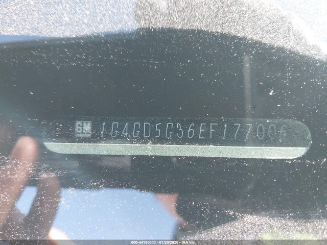 1G4GD5G36EF177006 Buick Lacrosse Premium I Group