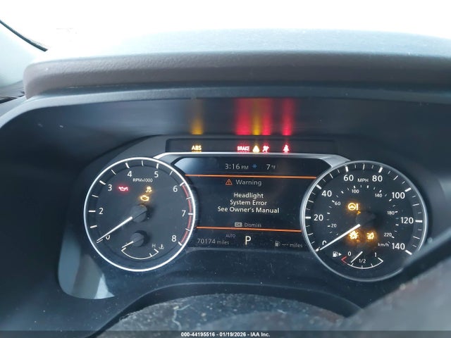 44195516 :رقم المزاد ، 5N1AT3AB5MC814500 vin ، 2021 Nissan Rogue S Intelligent Awd مزاد بيع