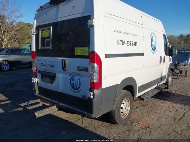 44195532 :رقم المزاد ، 3C6TRVCG5KE525758 vin ، 2019 Ram Promaster 2500 High Roof 136 Wb مزاد بيع