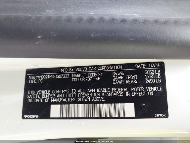 2015 VOLVO S60 YV1902TH2F1307333 Photo 8