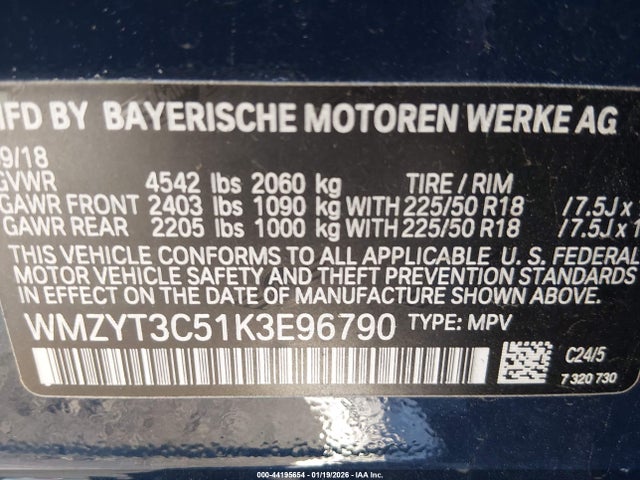 2019 MINI COUNTRYMAN WMZYT3C51K3E96790 Photo 8