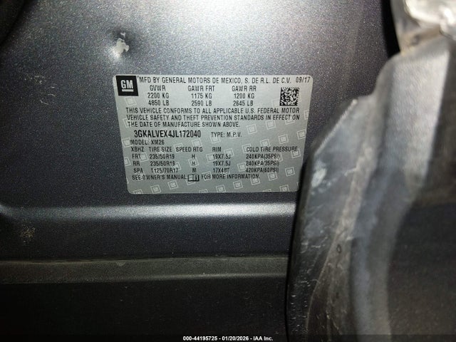 GMC Terrain Slt 2018 3GKALVEX4JL172040 Image 9