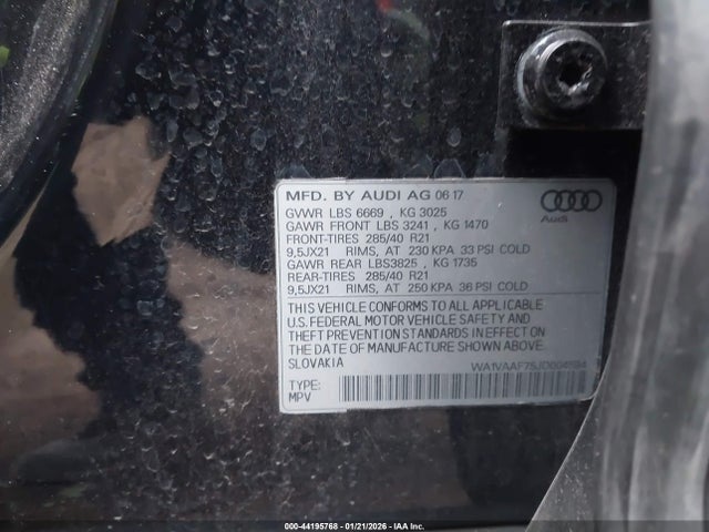 2018 AUDI Q7 WA1VAAF75JD004594 Photo 8