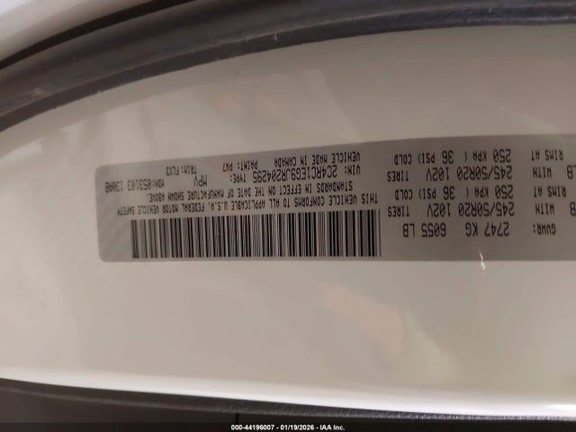 Chrysler Pacifica Touring L Plus 2018 2C4RC1EG9JR204295 Image 9