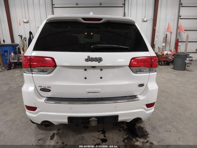Aukcja sprzedaży 2017 Jeep Grand Cherokee Overland 4x4, vin: 1C4RJFCT0HC834826, numer aukcji: 44196198