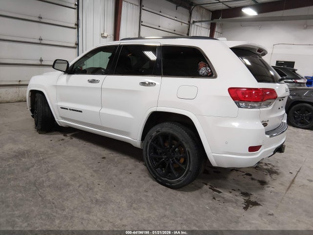 Aukcja sprzedaży 2017 Jeep Grand Cherokee Overland 4x4, vin: 1C4RJFCT0HC834826, numer aukcji: 44196198