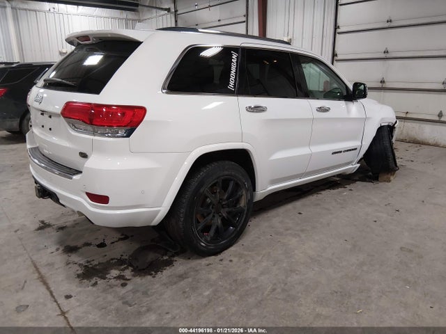 Aukcja sprzedaży 2017 Jeep Grand Cherokee Overland 4x4, vin: 1C4RJFCT0HC834826, numer aukcji: 44196198