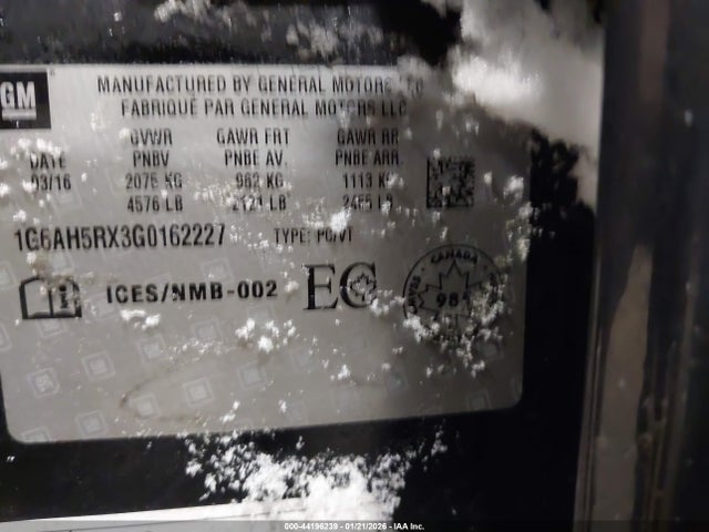 2016 CADILLAC ATS 1G6AH5RX3G0162227 Photo 8
