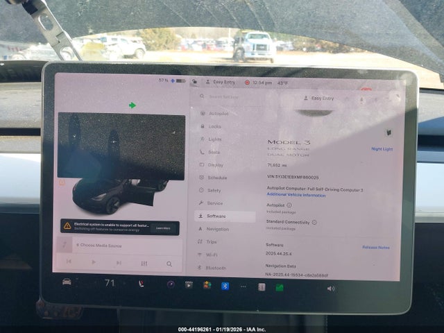 Aukcja sprzedaży 2021 Tesla Model 3 Long Range Dual Motor All-wheel Drive, vin: 5YJ3E1EBXMF860025, numer aukcji: 44196261