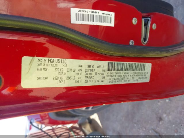 2018 JEEP COMPASS 3C4NJCBB0JT286777 Photo 8