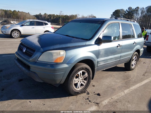 2005 Honda Pilot Ex მანქანა იყიდება აუქციონზე, vin: 5FNYF18425B034612, აუქციონის ნომერი: 44196346