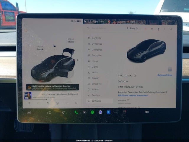 2023 TESLA MODEL 3 5YJ3E1EA3PF541027 Photo 6