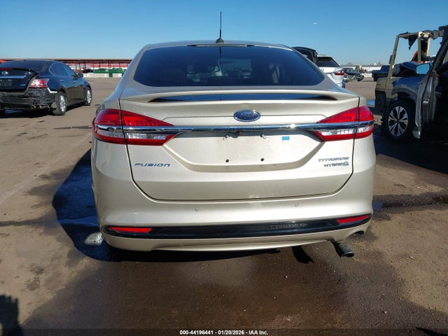 3FA6P0RU4HR110563 Ford Fusion Hybrid Titanium