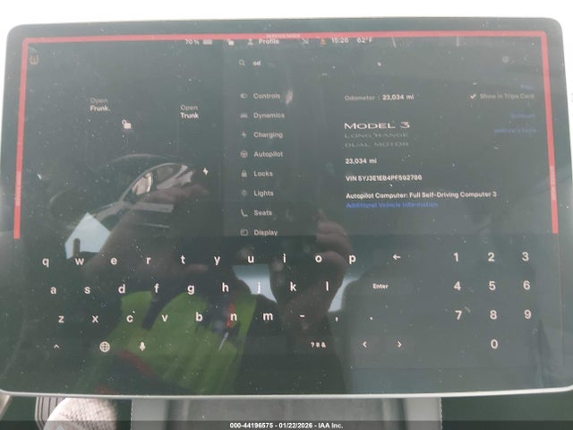 2023 TESLA MODEL 3 5YJ3E1EB4PF592786 Photo 6