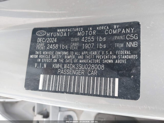 2025 HYUNDAI ELANTRA N KMHLW4DK3SU028008 Photo 8