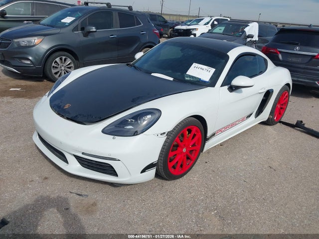 2018 PORSCHE 718 CAYMAN WP0AA2A82JK262240 Photo 1