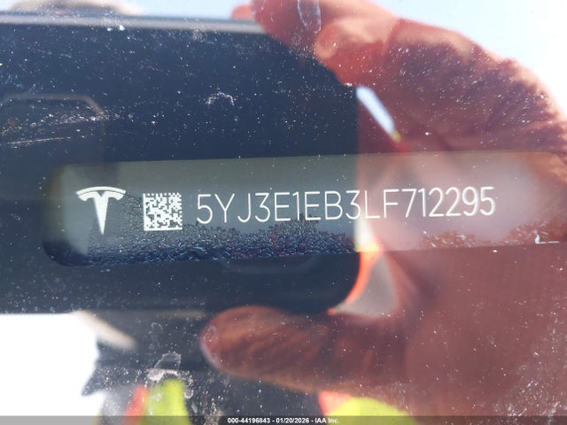 2020 TESLA MODEL 3 5YJ3E1EB3LF712295 Photo 8
