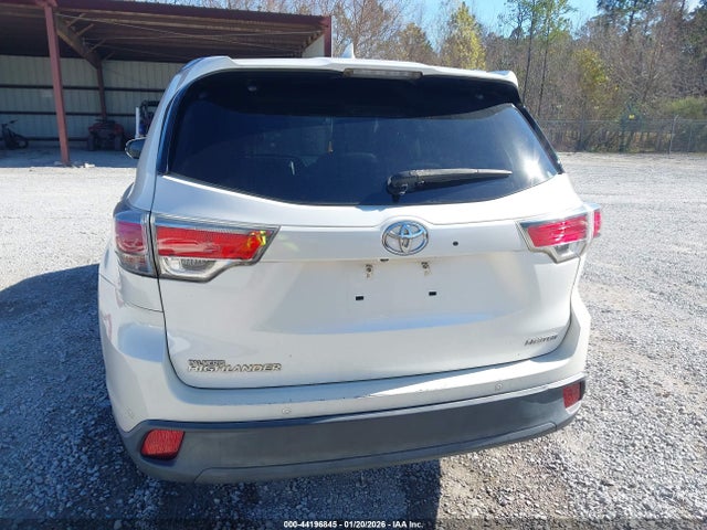 5TDYKRFH9GS169553 Toyota Highlander Limited V6