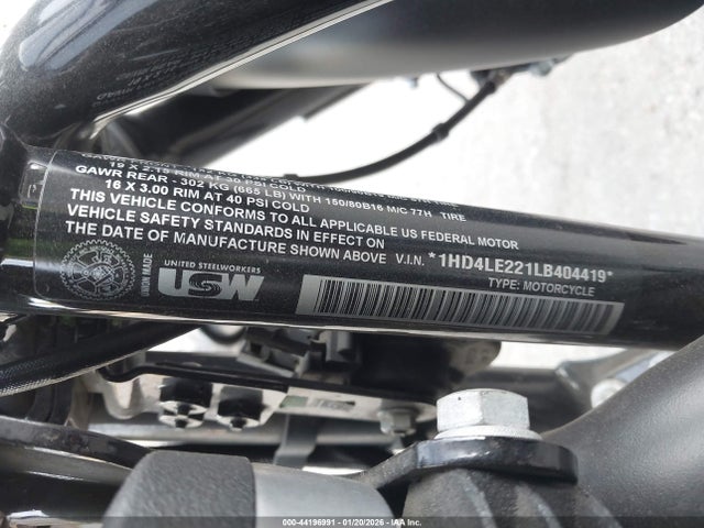 2020 HARLEY-DAVIDSON XL883 1HD4LE221LB404419 Photo 9