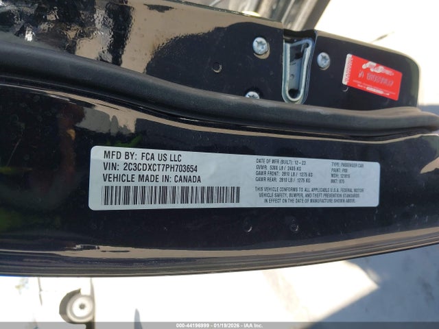 2023 DODGE CHARGER 2C3CDXCT7PH703654 Photo 8