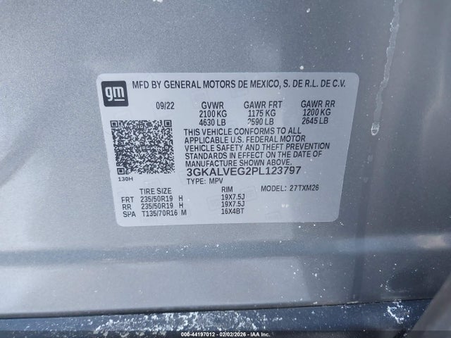 GMC Terrain Awd Slt 2023 3GKALVEG2PL123797 Image 9