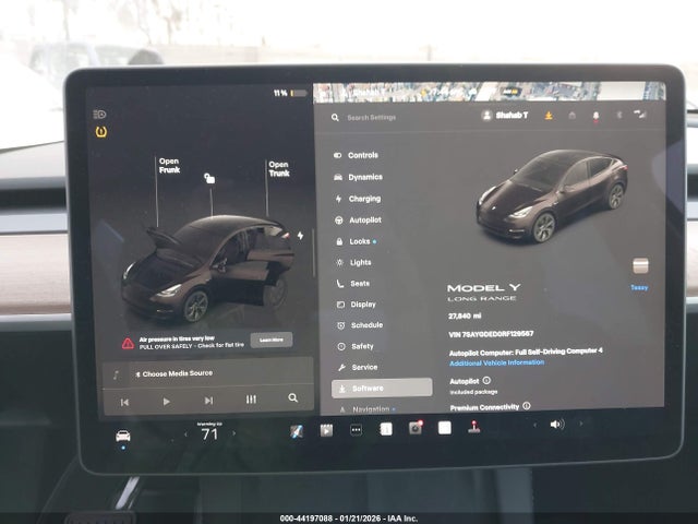 7SAYGDED0RF129567 Tesla Model Y Rwd