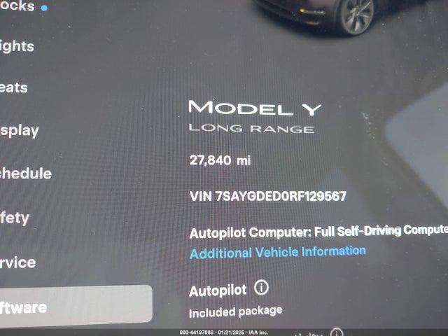 2024 TESLA MODEL Y 7SAYGDED0RF129567 Photo 6