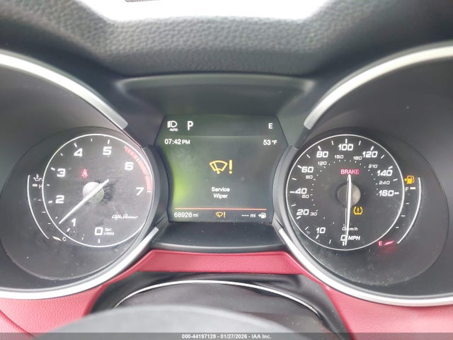 44197129 :رقم المزاد ، ZASPAJAN6K7C71156 vin ، 2019 Alfa Romeo Stelvio Rwd مزاد بيع
