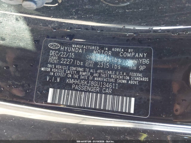 KMHHU6KJ8GU134611 Hyundai Genesis 3.8 R-spec