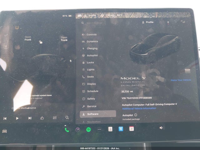 2026 TESLA MODEL Y 7SAYGDEE3TF366599 Photo 6