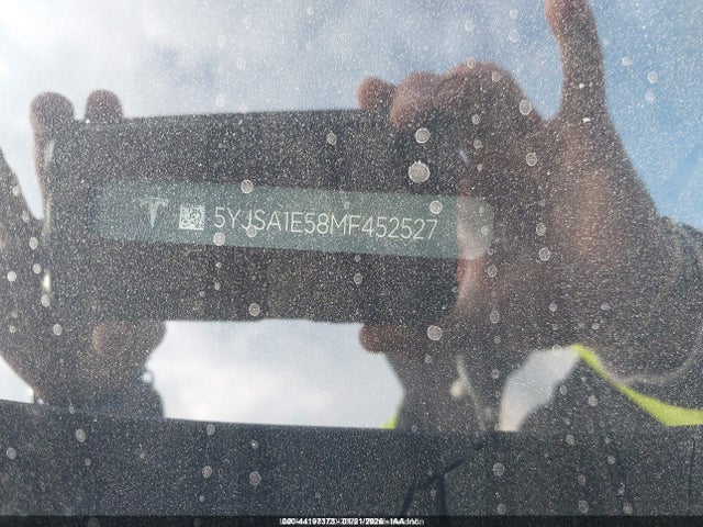 2021 TESLA MODEL S 5YJSA1E58MF452527 Photo 8