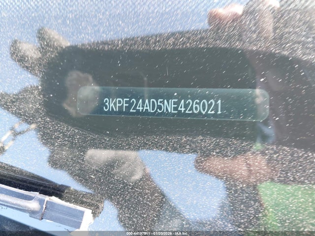 3KPF24AD5NE426021 KIA FORTE FE