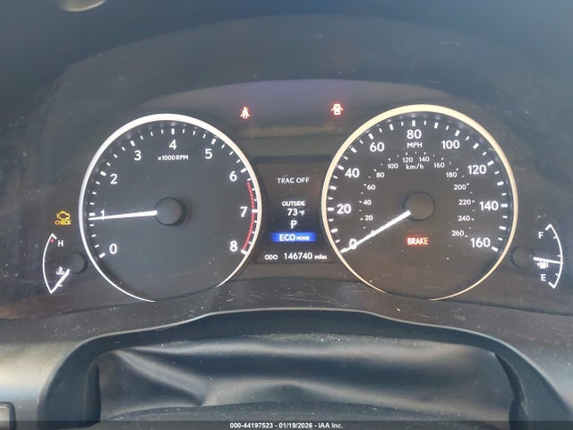 44197523 :رقم المزاد ، JTHBK1GG1D2072801 vin ، 2013 Lexus Es 350 مزاد بيع